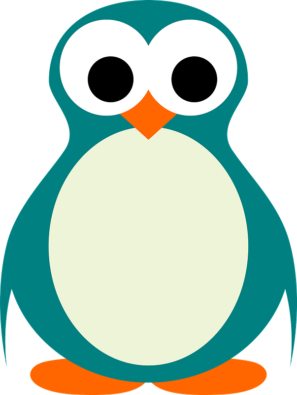 Turquoise penguin
