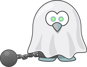Ghost of a penguin