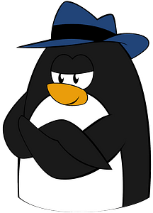 Penguin in fedora