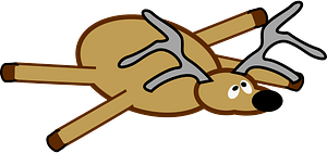 Reindeer crash