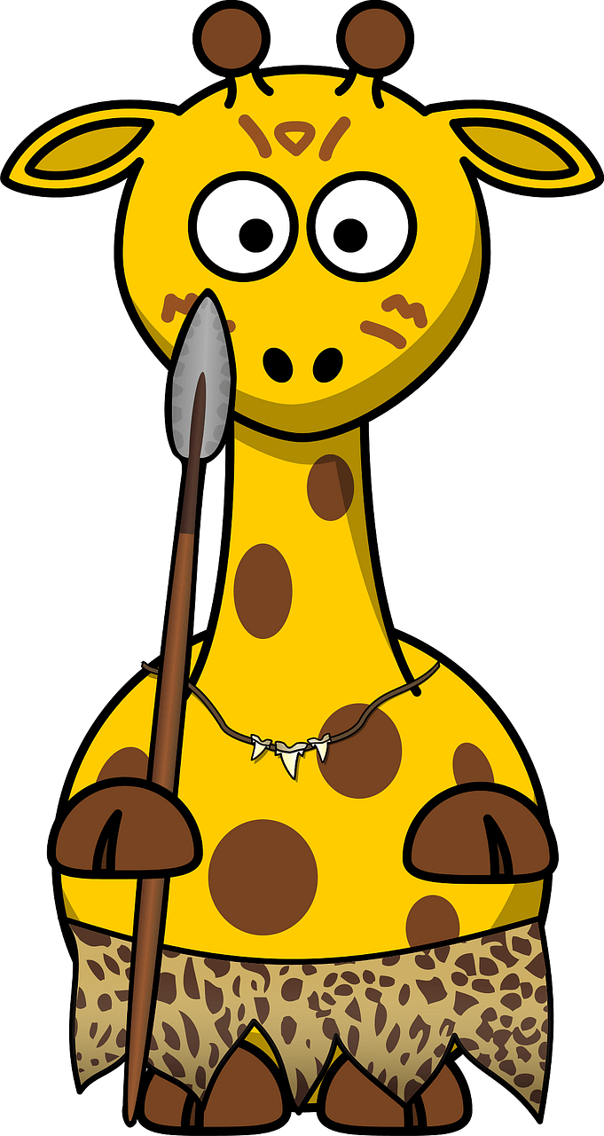 Giraffe wild