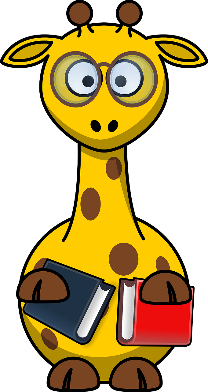 Giraffe bookworm