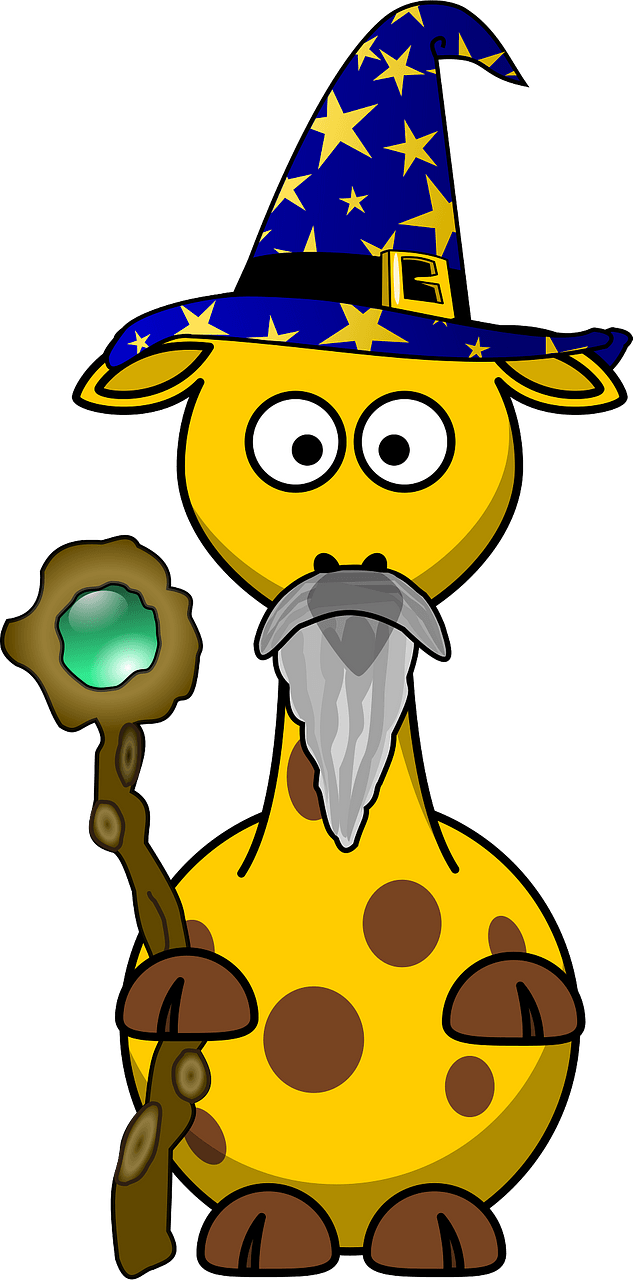 Giraffe magician