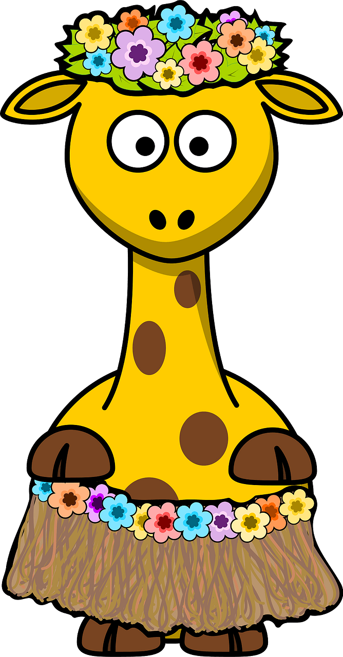 Hawaiian giraffe