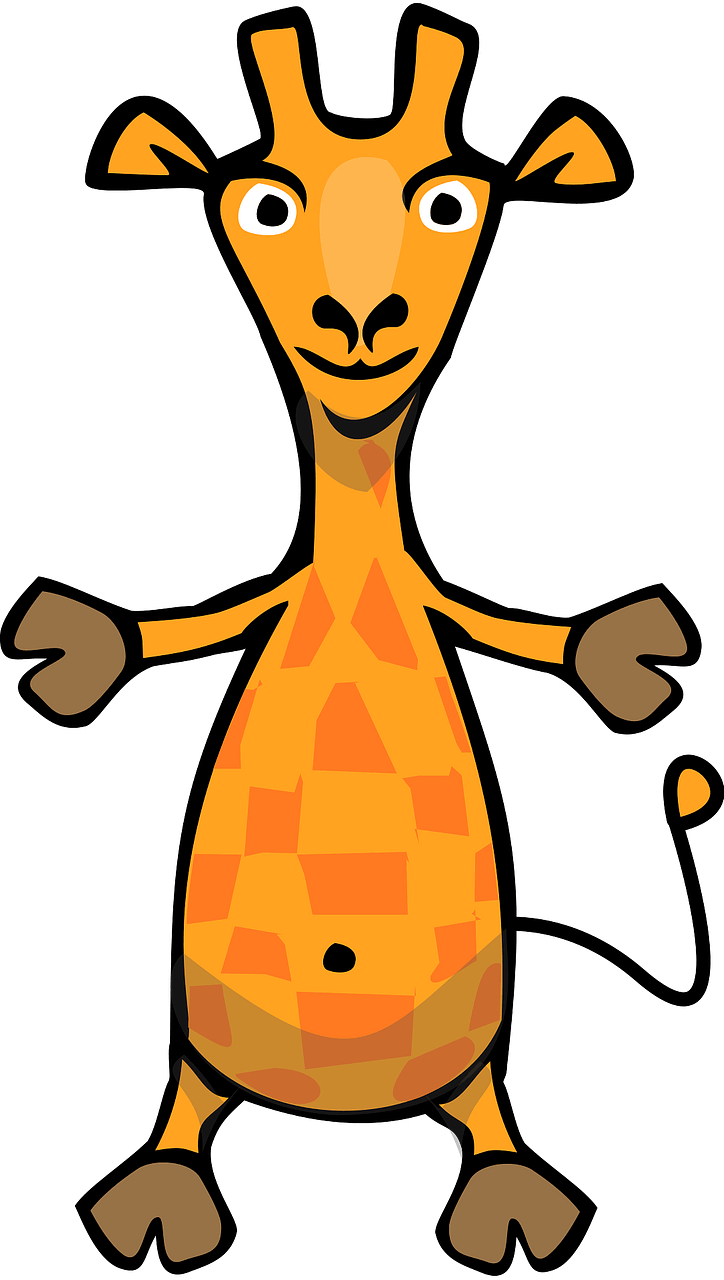 Funny giraffe