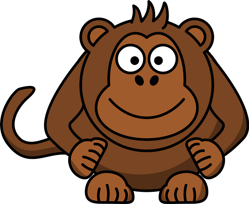 Funny monkey