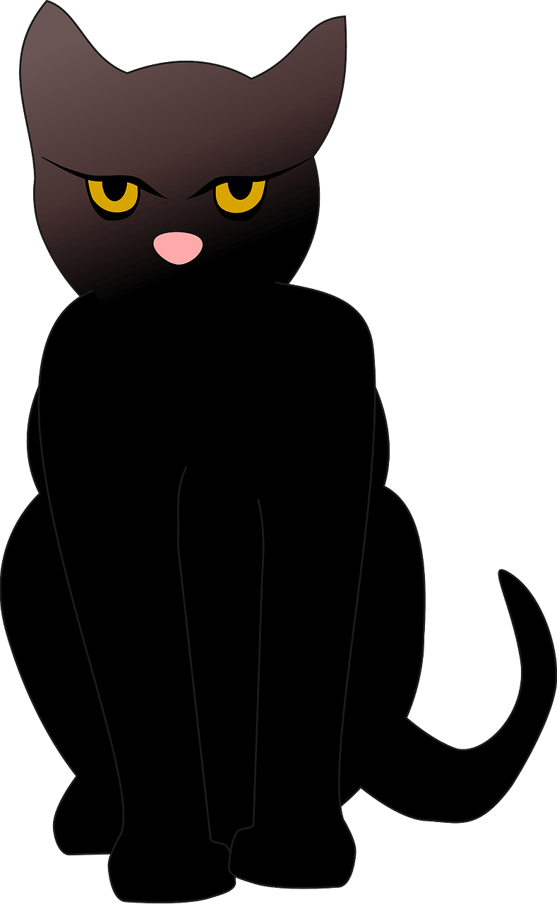 Dark cat