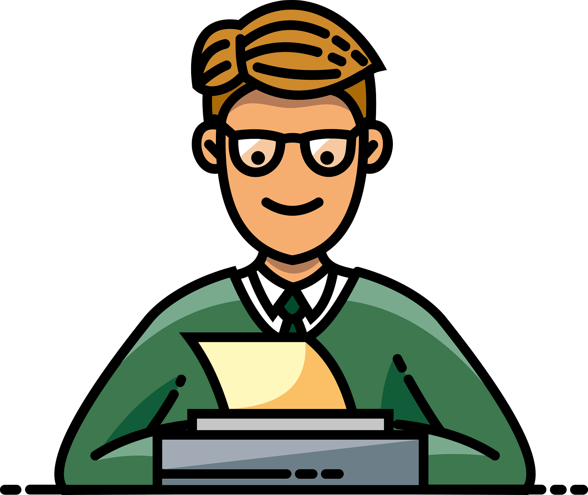 Writer - Free vector clipart images on creazilla.com