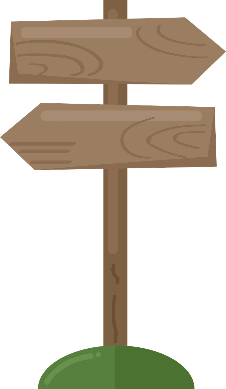 Wood sign