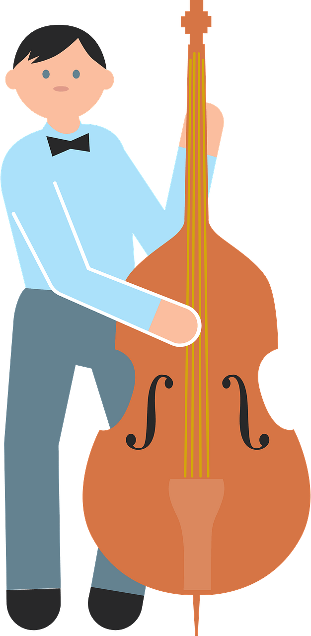 Jazz band musician