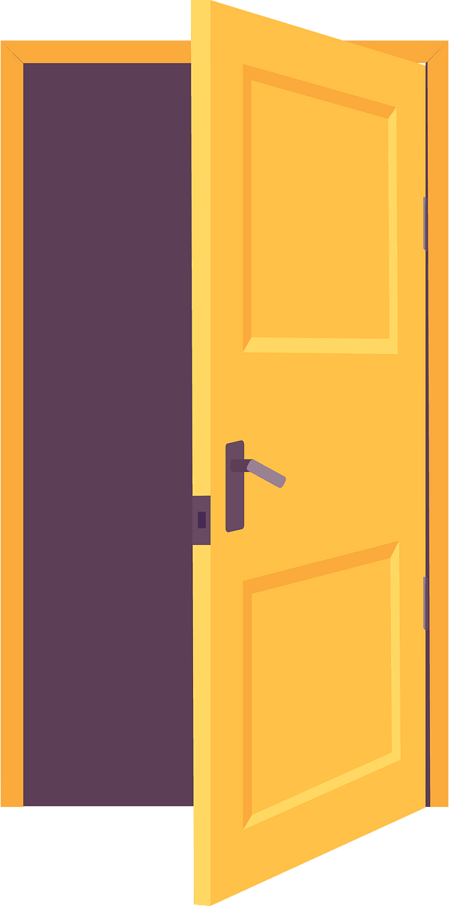 Open door