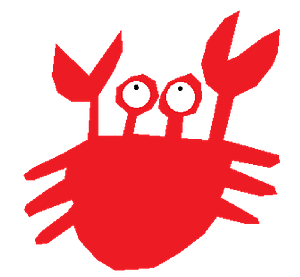 Drawn crab