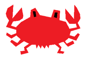 Drawn crab