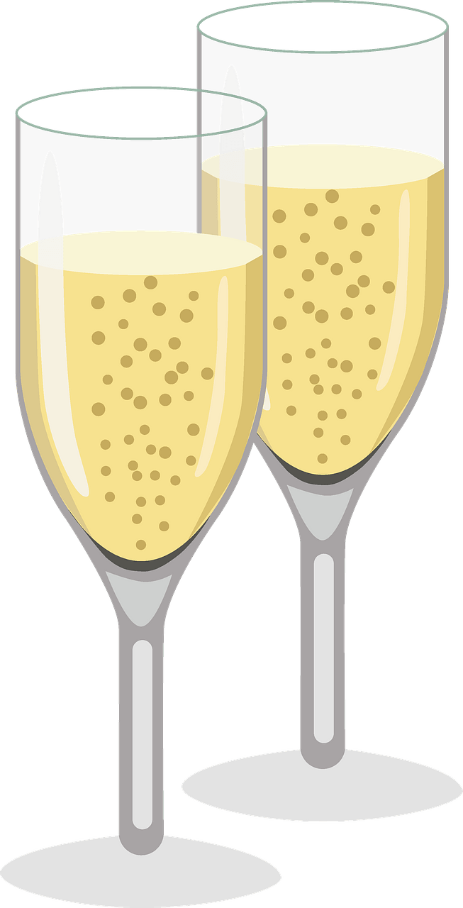 Champagne flutes