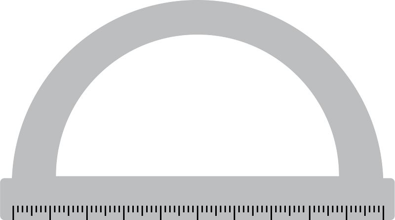 Half Circle Ruler