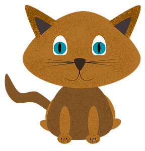 Cute cartoon cat