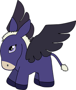 Donkey pegasus