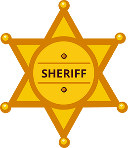 Sheriff badge