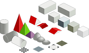 Three dimensional shapes