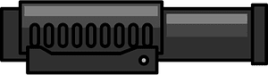 Dark grey barrel