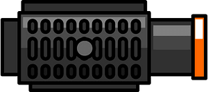 Dark grey barrel