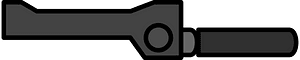 Dark grey barrel
