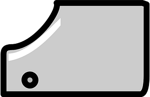 Light grey plate