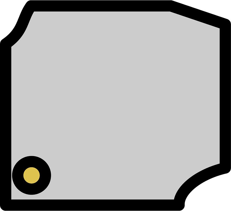 Light grey plate