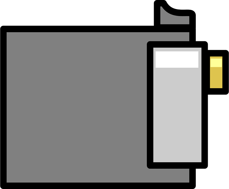 Dark grey gun cylinder