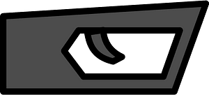 Dark grey trigger