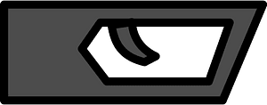 Dark grey trigger