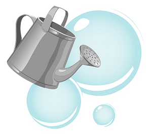 Sprinkling bubbles