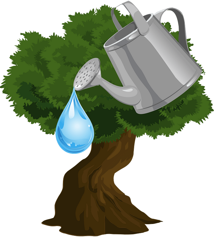 Sprinkling tree