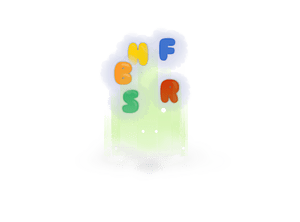 Alphabet hologram