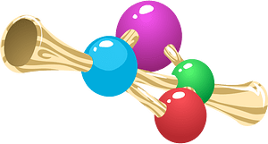 Multi color molecule