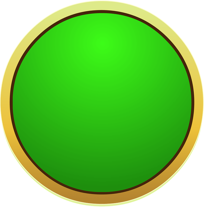 Green outlined circle