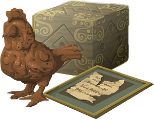 Brown dirt fantasy cock