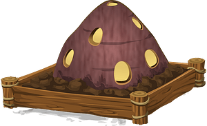 Brown fantasy anthill
