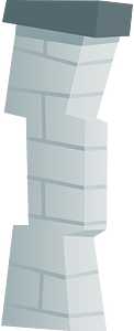 Grey wacky chimney
