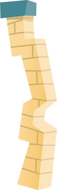 Yellow wacky chimney