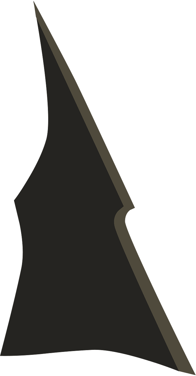 Dark crack door