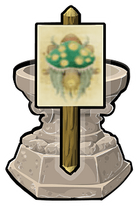 Fantasy shrine fountain