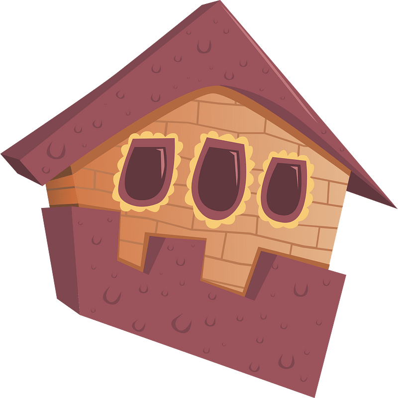 Red fantasy house