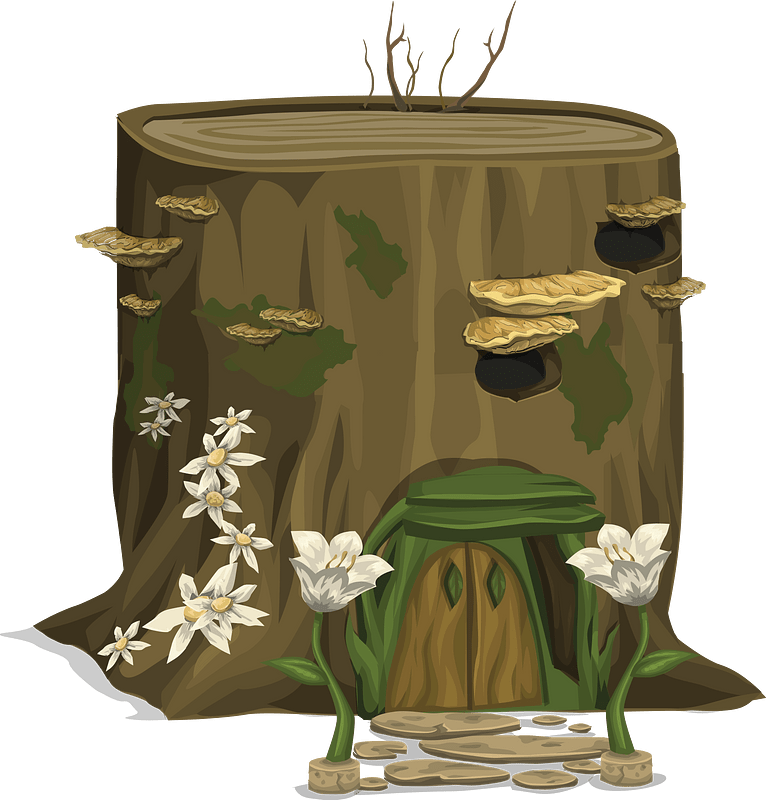 Tree fantasy house