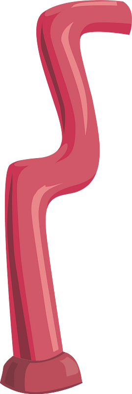 Red bent pipe