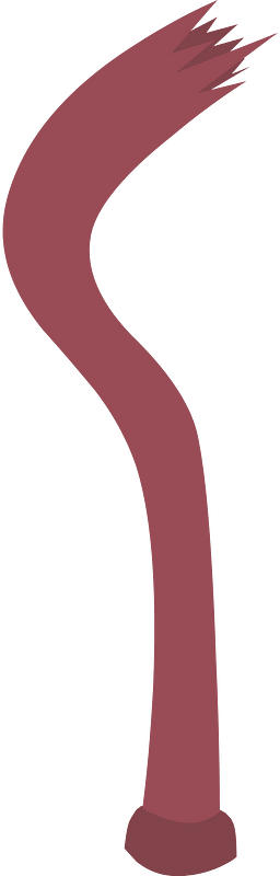 Red bent pipe