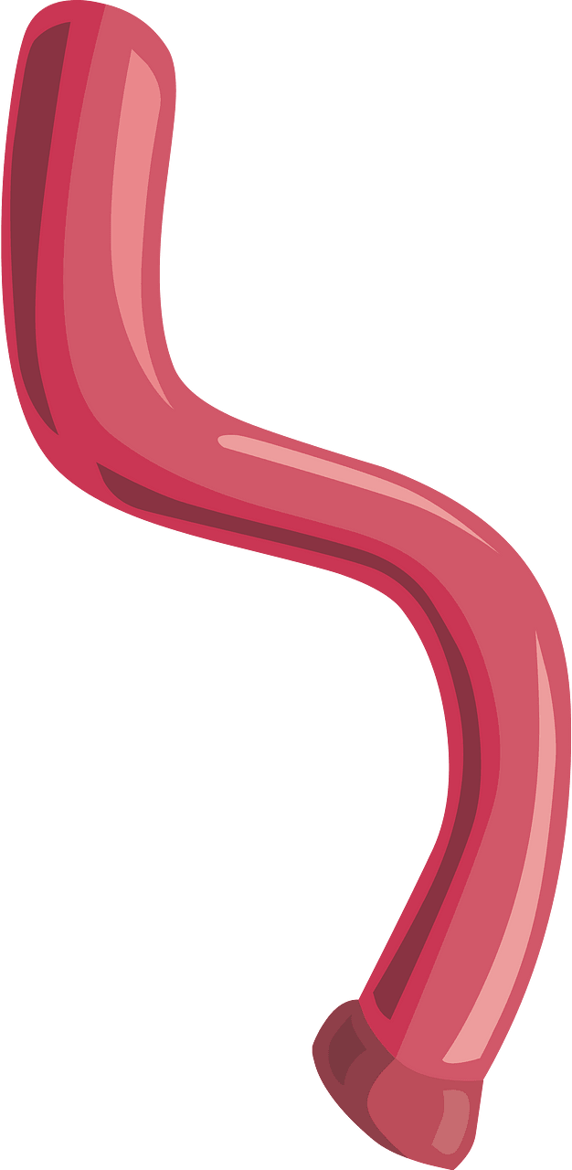 Red bent pipe