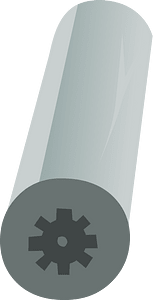 Grey stone platform