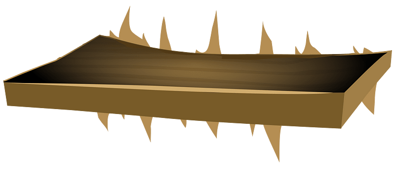 Wood platform