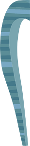 Blue fantasy stairs
